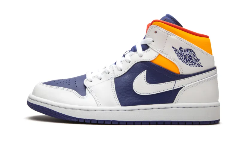 Air Jordan 1 Air Jordan 1 Mid 'Royal Blue Laser Orange'